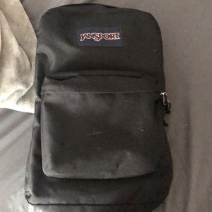 Black Jansport backpack🤍